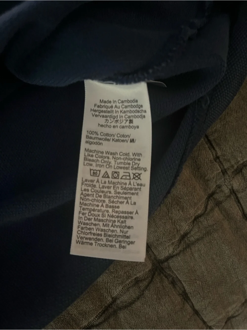J. Crew Men’s Short-Sleeve Pocket Tee in Navy Blue